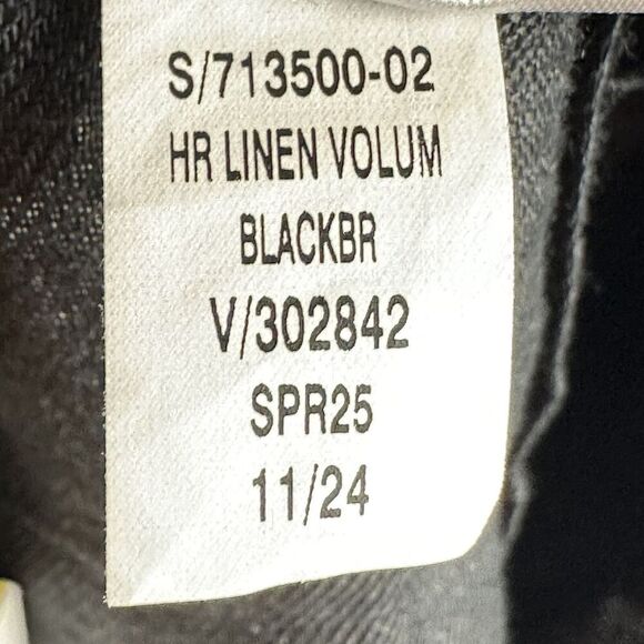 Banana Republic European Flax Linen Pants Womens 0 High Rise Volume Wide Leg NEW - Picture 12 of 16